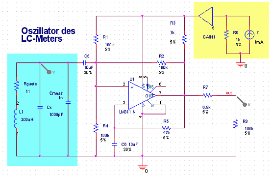 Simulation mit PSpice